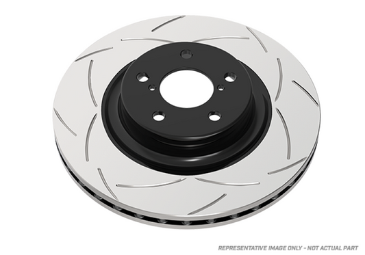 DBA 06-08 Grand Cherokee SRT-8 Rear Slotted Street Series Rotor
