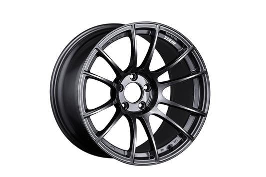SSR GTX04 17x9 5x114.3 38mm Offset Dark Gunmetal Wheel