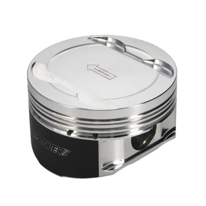Manley Ford 3.7L Cyclone V6 3.76in Bore 9.5:1 Comp Ratio -5.0cc Dish Platinum Piston - Single