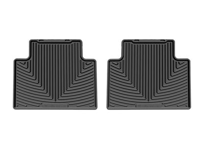 WeatherTech 21-26 Kia Seltos 2nd Row Rear All-Weather Floor Mats - Black