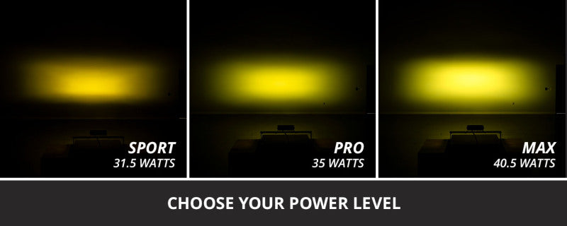 Diode Dynamics SS6 Sport Yellow Spot Standard ABL (pair) 3000K