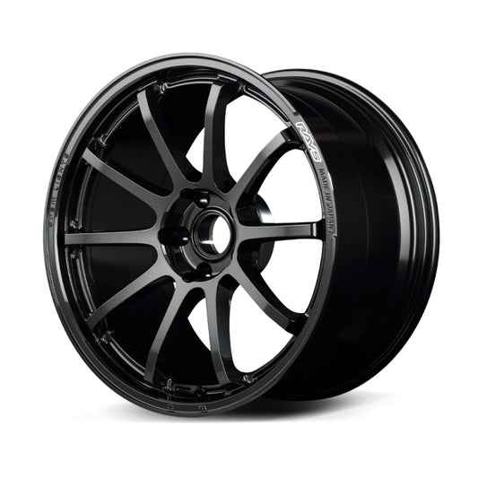 Gram Lights 57NR 18X9.5 +12 5x114.3 Glass Black Wheel