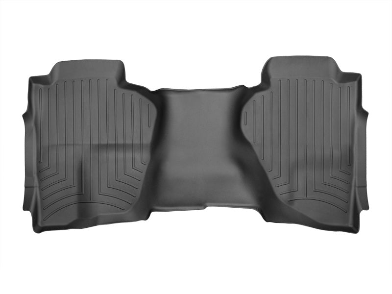 WeatherTech 15-19 GMC Sierra / Sierra Denali 2500HD/3500HD (Crew Cab) Rear FloorLiner HP - Black