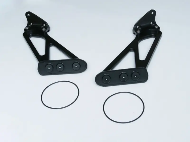 Cusco 23+ Honda Civic Type-R (FL5) Bolt-on/OE Replacement High Position Rear Wing Stay/Bracket Set