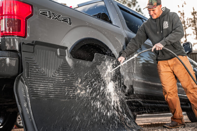 Husky Liners 22-25 Mitsubishi Outlander WeatherBeater 2nd Seat Black Floor Liners