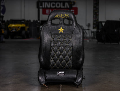 PRP 03-06 Jeep Wrangler TJ Enduro Elite Suspension Seat - Trek Edition - Black (Pair)