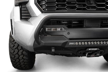 Addictive Desert Designs2024+ Toyota Tacoma Stealth Center Mount Winch Front Bumper w/ Top Hoop