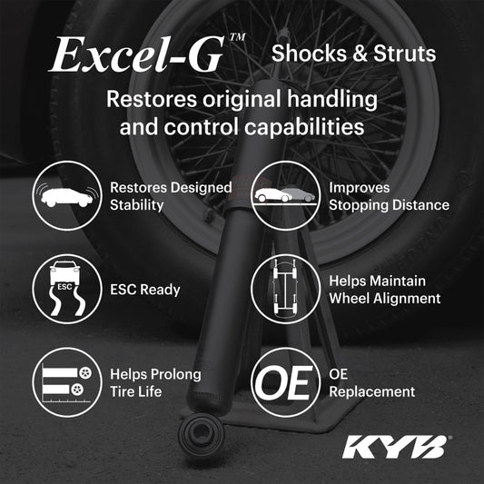 KYB 19-25 RAM 1500 (New Body Style) (w/o Heavy Duty Susp.) (Ex. Rebel & TRX) Excel-G Front Gas Strut