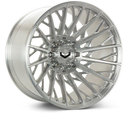 Vossen VFX-02T 22x10 - 6x139.7 - ET18 - Super Deep - 78.1 - Brushed Gloss Clear Wheel