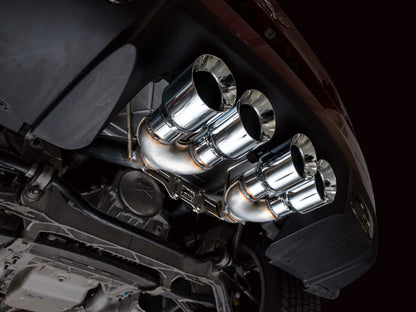 AWE Tuning 09-13 Chevrolet Corvette 6.2L Track Edition Axle-Back Exhaust w/ Chrome Silver Tips