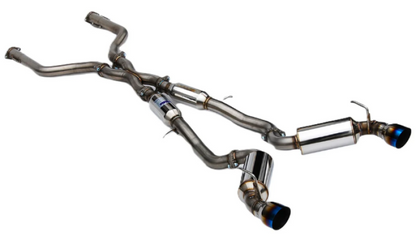 Invidia 2022+ Nissan Z 70mm N1 Cat Back Exhaust - TI Tips