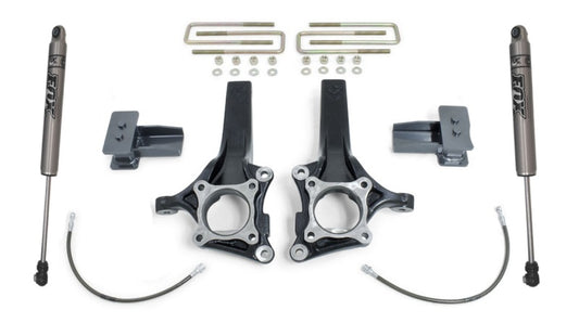 MaxTrac 15-18 Ford F-150 2WD 4.5in/2in MaxPro Elite Spindle Lift Kit w/FOX Shocks