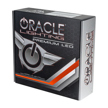 Oracle 11-12 Dodge Charger LED Fog Light Halo Kit - Red