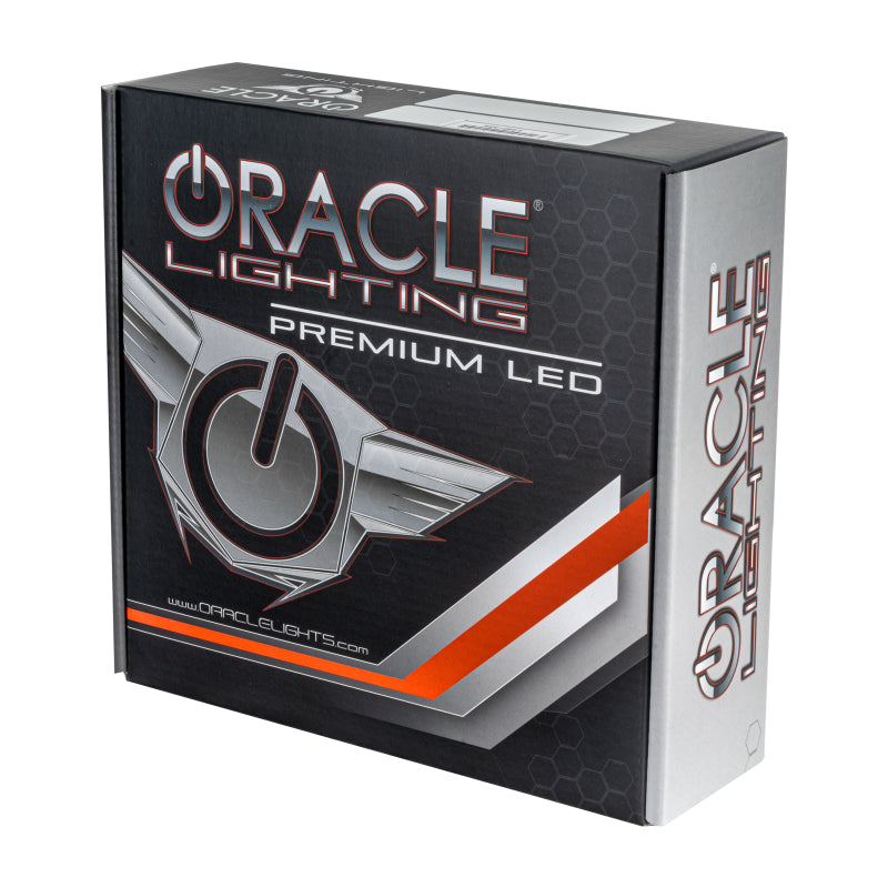 Oracle 97-06 Jeep Wrangler TJ Surface Mount LED Headlight Halo Kit - Blue