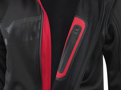 Akrapovic Mens Corpo Softshell Jacket Black - M