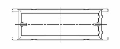 ACL BMW M20/M50/M52/M54  - 1919CC 80.0mm Bore 66.0mm Stroke .25 Oversized Main Bearing Set