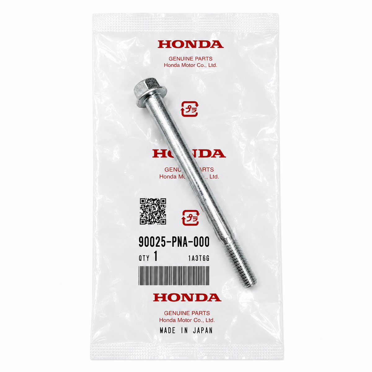 Honda - Genuine Honda K-Series Upper Alternator Bolt (8x105) | 90025-PNA-000 K20 K24