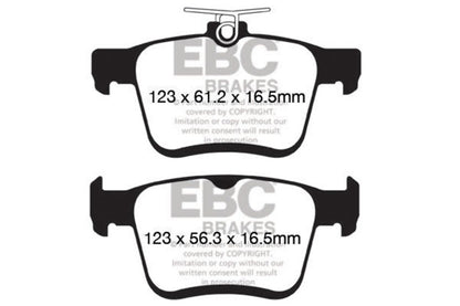 EBC S20 Brake Pad and Rotor Kit