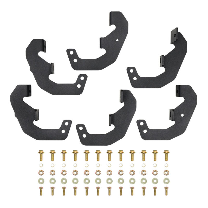 Westin 15-25 Ford F-150 SuperCrew/17-24 F-250/350 SDCC Outlaw Drop Running Boards - Tex. Blk