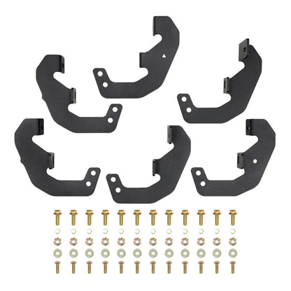 Westin 15-25 Ford F-150 SuperCrew/17-24 F-250/350 SDCC Outlaw Drop Running Boards - Tex. Blk