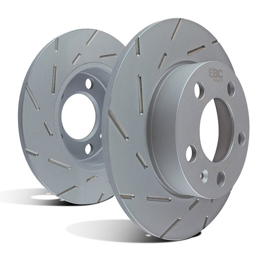 EBC 2015+ Kia Sorento USR Blackdash Sport Slotted Rear Rotors