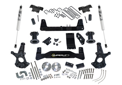 Superlift 07-13 Chevy Silv 1500 4WD 6.5in Lift Kit w/ Fox 2.0 Shocks