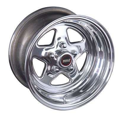 Weld ProStar 15x12 / 5x4.75 BP / 8.5in. BS Polished Wheel - Non-Beadlock