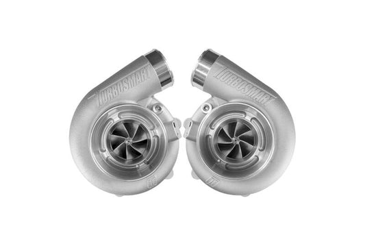 Turbosmart TS-1-6870B V-Band 0.96AR Oil Cooled Mirror Twin Turbo Package