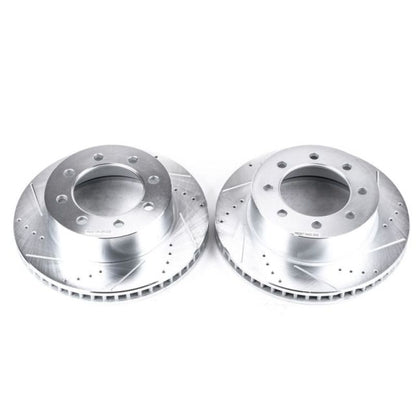 Power Stop 03-08 Dodge Ram 3500 Front Drilled & Slotted Rotor - Pair