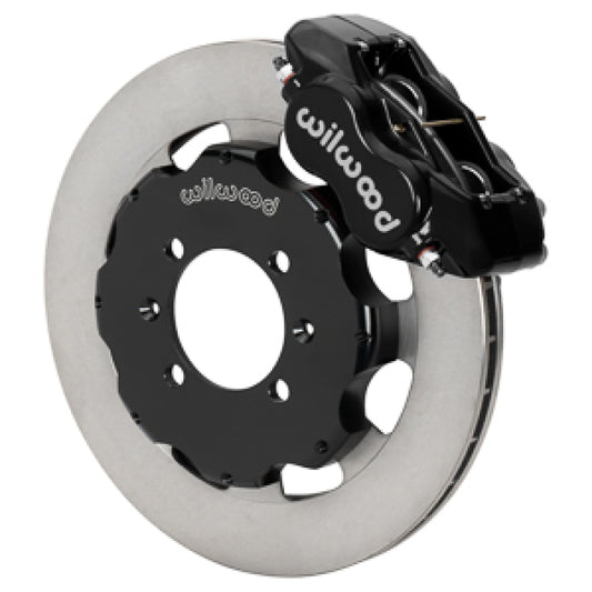 Wilwood Forged Dynalite Front Hat Kit - Black Caliper 11.75in Rotor 16+ Miata