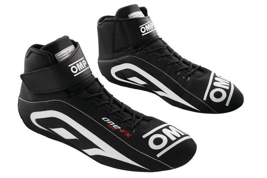 OMP ONE EVO FX SHOES FIA 8856-2018 BLACK SZ 42