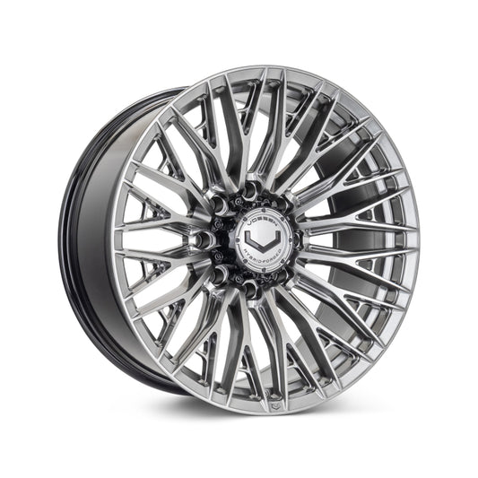 Vossen HFX-6 - 20X9.5 - 6X135 - ET15 - DEEP - 87.1 - HB - Hyper Gunmetal Wheel