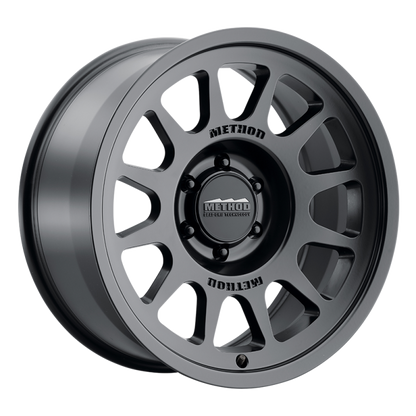 Method MR703 Bead Grip HD 18x9 +40mm Offset 6x5.5 95.25mm CB Matte Black Wheel