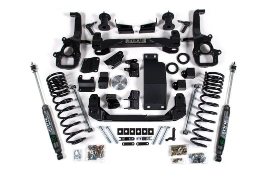 Zone Offroad 2025 Ram 1500 4WD 4in Front 3in Rear Susp. Lift System - Large Bore - Nitro Rear Shocks