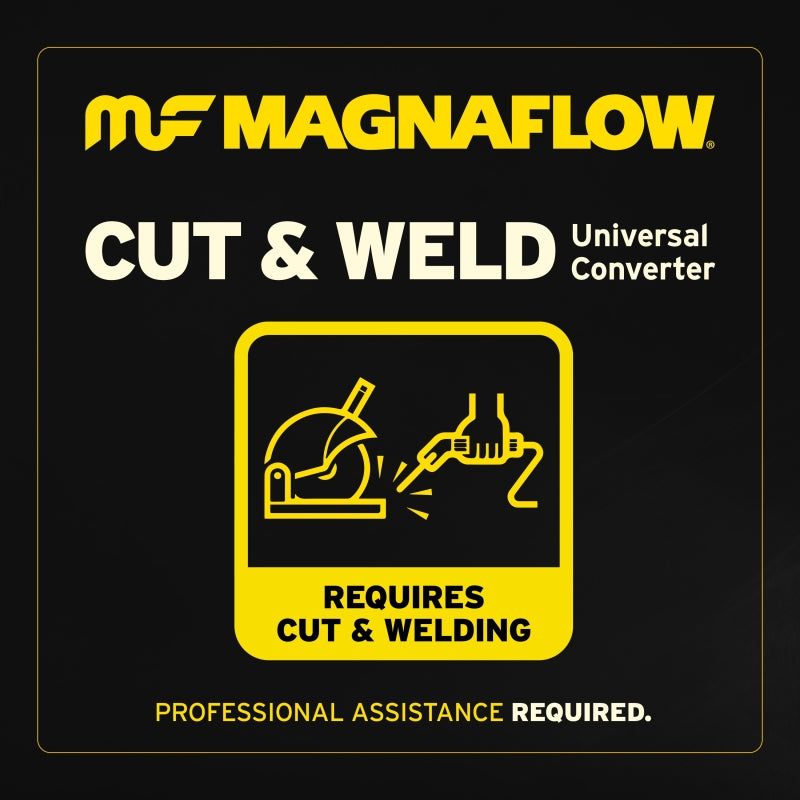 MagnaFlow 2.50 CA Spun Universal Converter