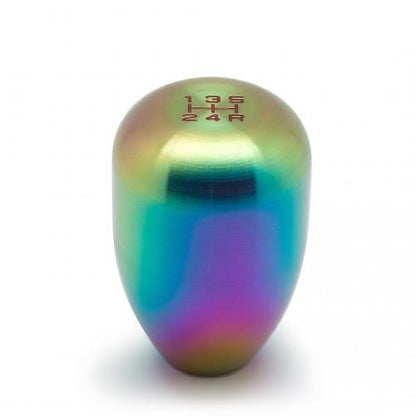 BLOX Racing 6-Speed Billet Shift Knob - Neo Finish 12x1.25mm