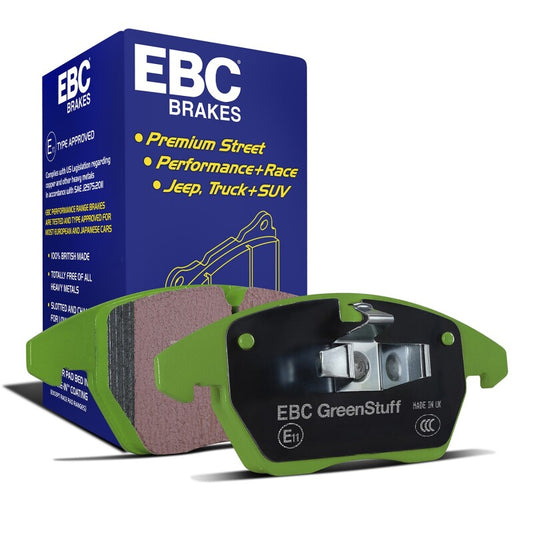 EBC 13+ Fiat 500L 1.4 Turbo Greenstuff Front Brake Pads