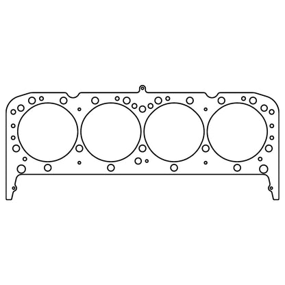 Cometic Chevy Gen1 Small Block V8 .040in MLS Cylinder Head Gasket-4.080in Bore-With Valve Pockets