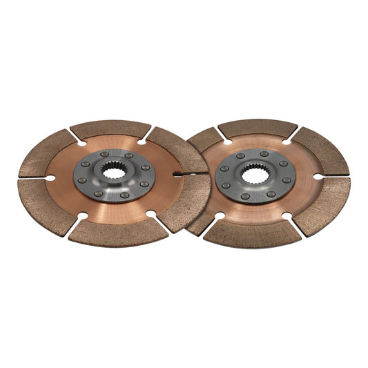 DISC PACK, METAL, 7.25", 8 RVT, 2 PL,1X23