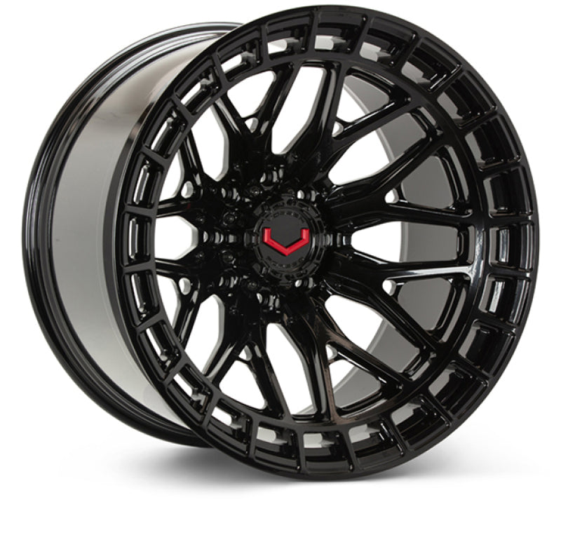 Vossen LCX-02 24x12 - 8x180 - ET44 - Ultra Deep - 124.3 - Gloss Black Wheel