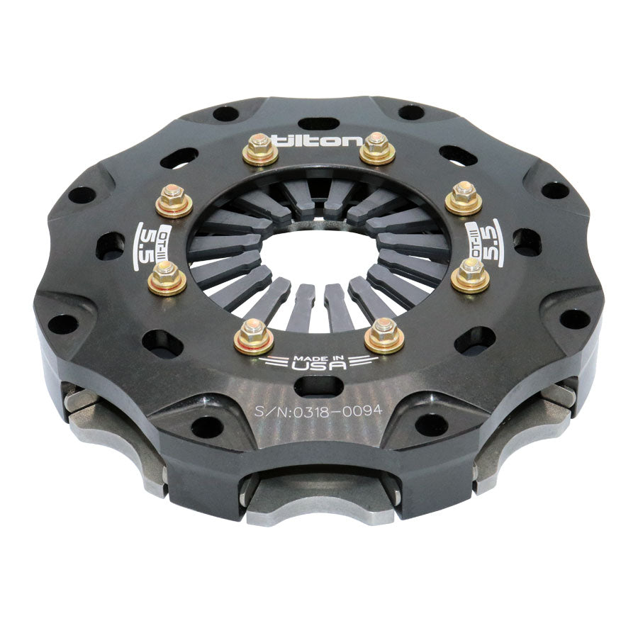 Tilton Racing - CLUTCH, METAL, 5.5", 1 PL, HR, ORANGE, STEP