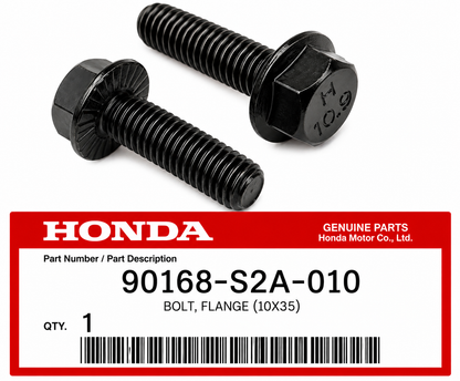 Honda - Flange Bolt (10x35) | Genuine Honda 90168-S2A-010