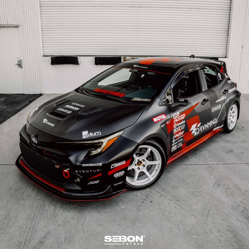 Seibon 2023 Toyota GR Corolla VS-Style Dry Carbon Hood  - Gloss Finish
