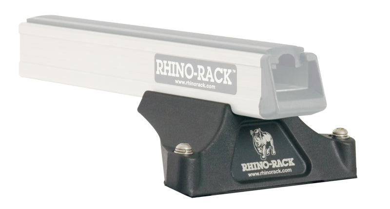 Rhino-Rack 14-21 Ford Transit 2 Door Wagon Heavy Duty RLTP 4 Bar Roof Rack - Black