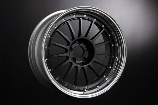 SSR Professor TF1 19x11.5 +05 SL 5/114.3 Super Black Coat(SBC) Wheel (SPECIAL ORDER-NO CANCELLATION)