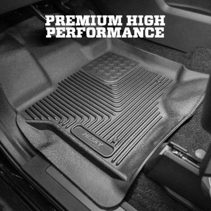 Husky Liners 2024 Ford Ranger Crew Cab X-Act Contour Front Floor Liner - Black