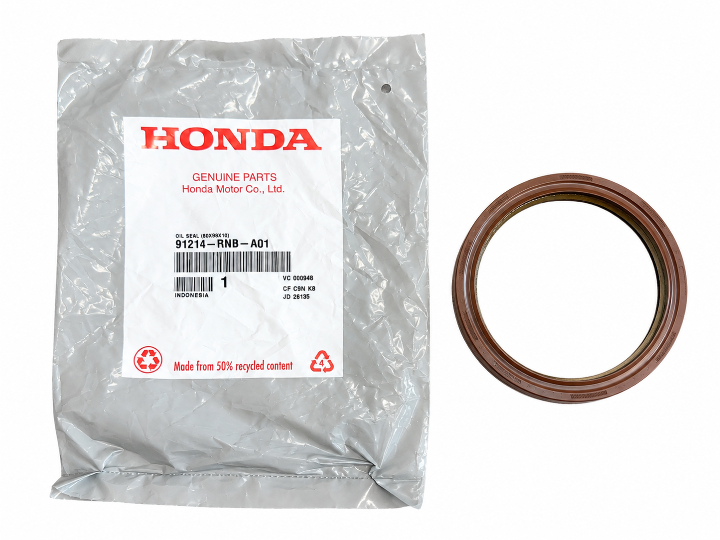Honda - K-Series Rear Main Crank Oil Seal