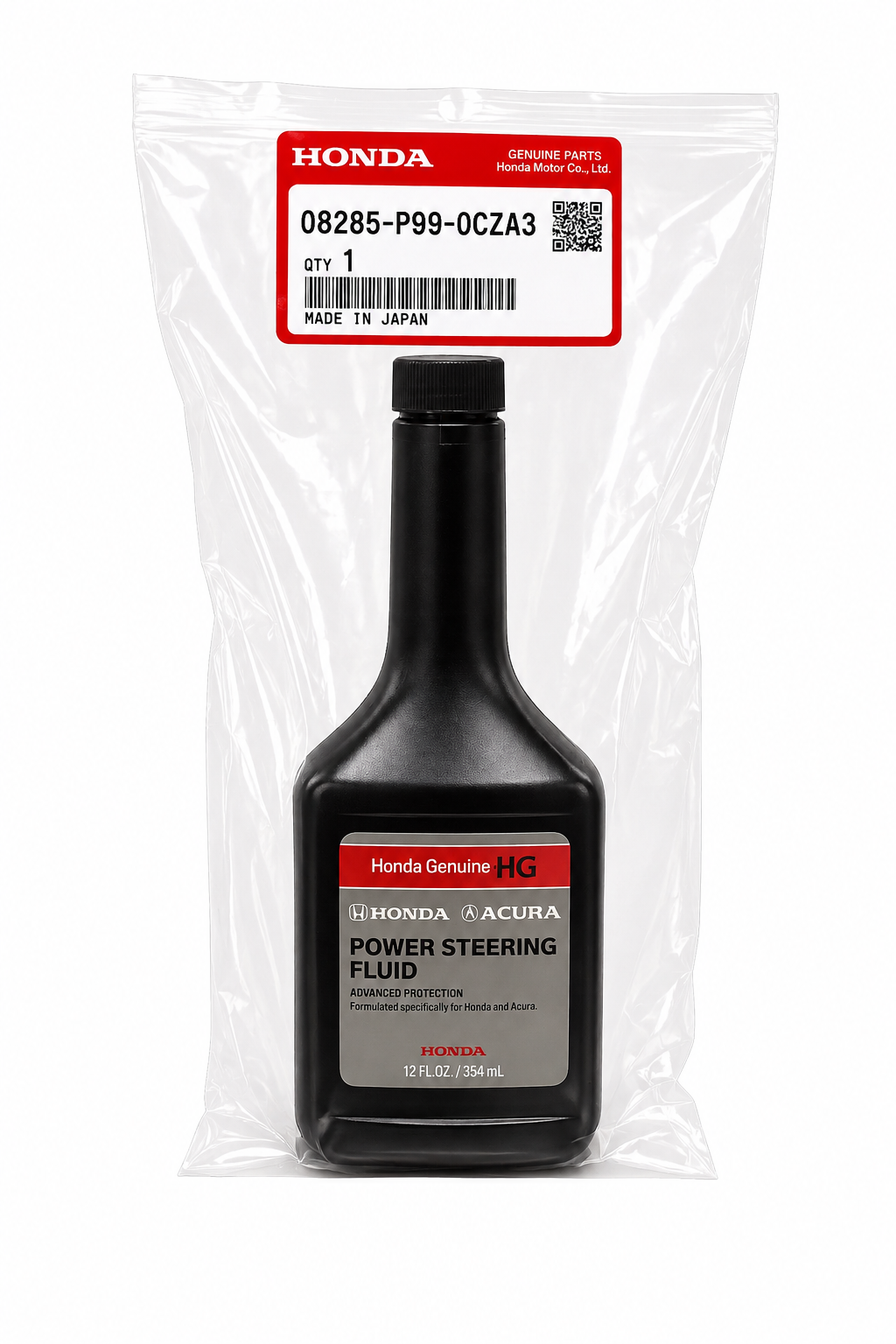 Honda - Genuine Power Steering Fluid | 12 oz | 08285-P99-0CZA3