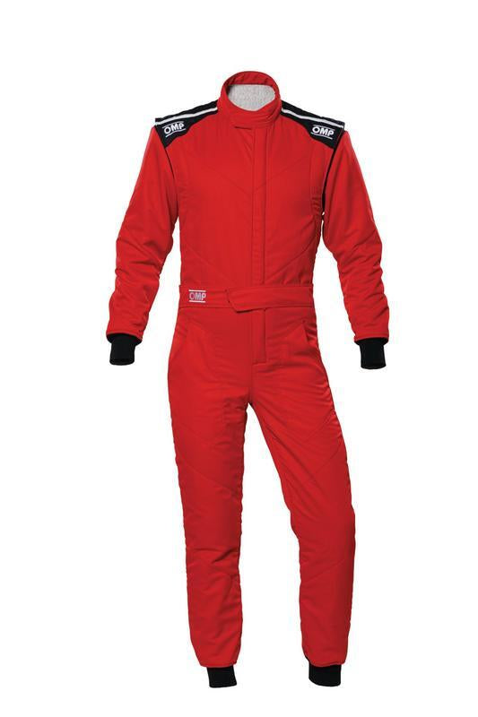 OMP FIRST-S OVERALL RED SIZE 62 FIA 8856-2018 + SFI