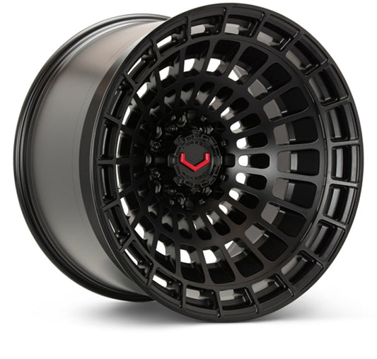 Vossen LCX-04 24x12 - 8x170 - ET44 - Ultra Deep - 125.1 - Satin Black Wheel